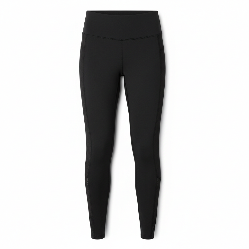 Women's High-Waist Yoga Leggings black