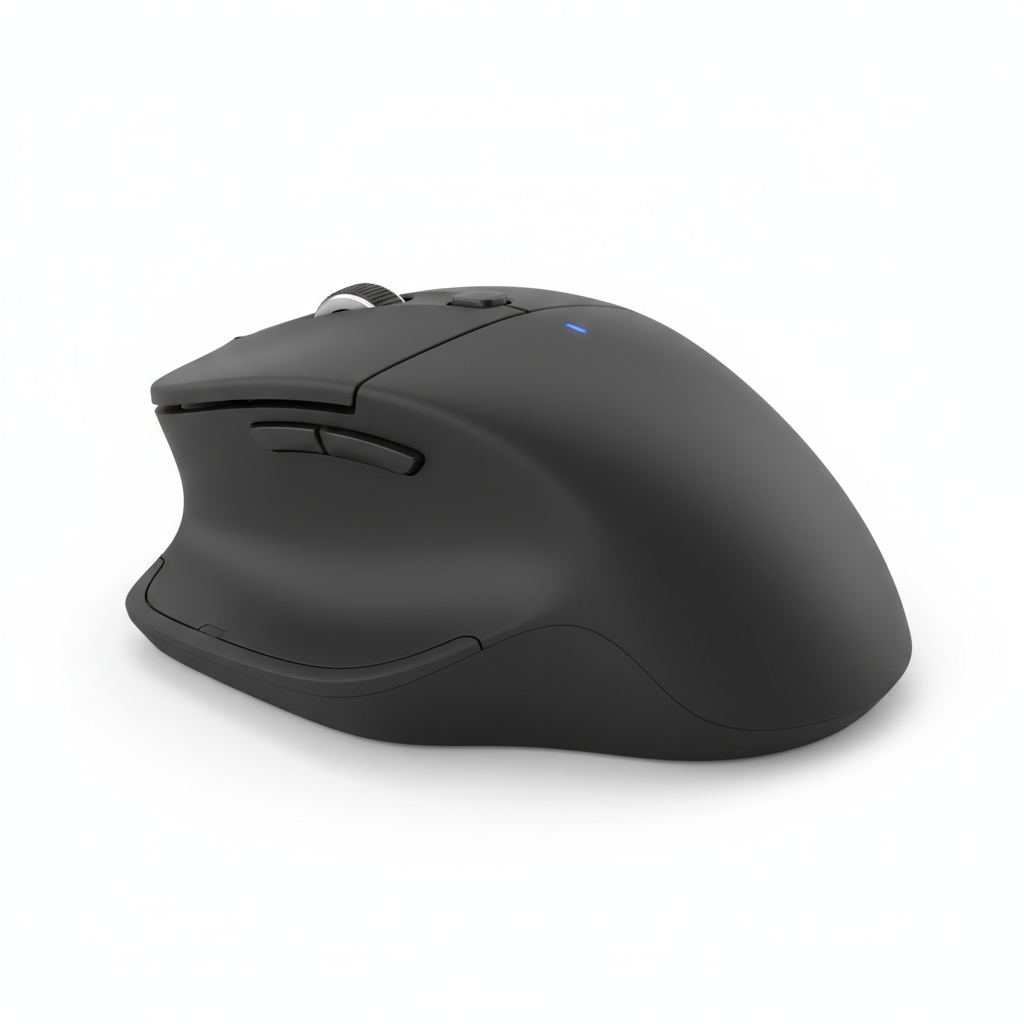 Wireless Ergonomic Computer Mouse matte black