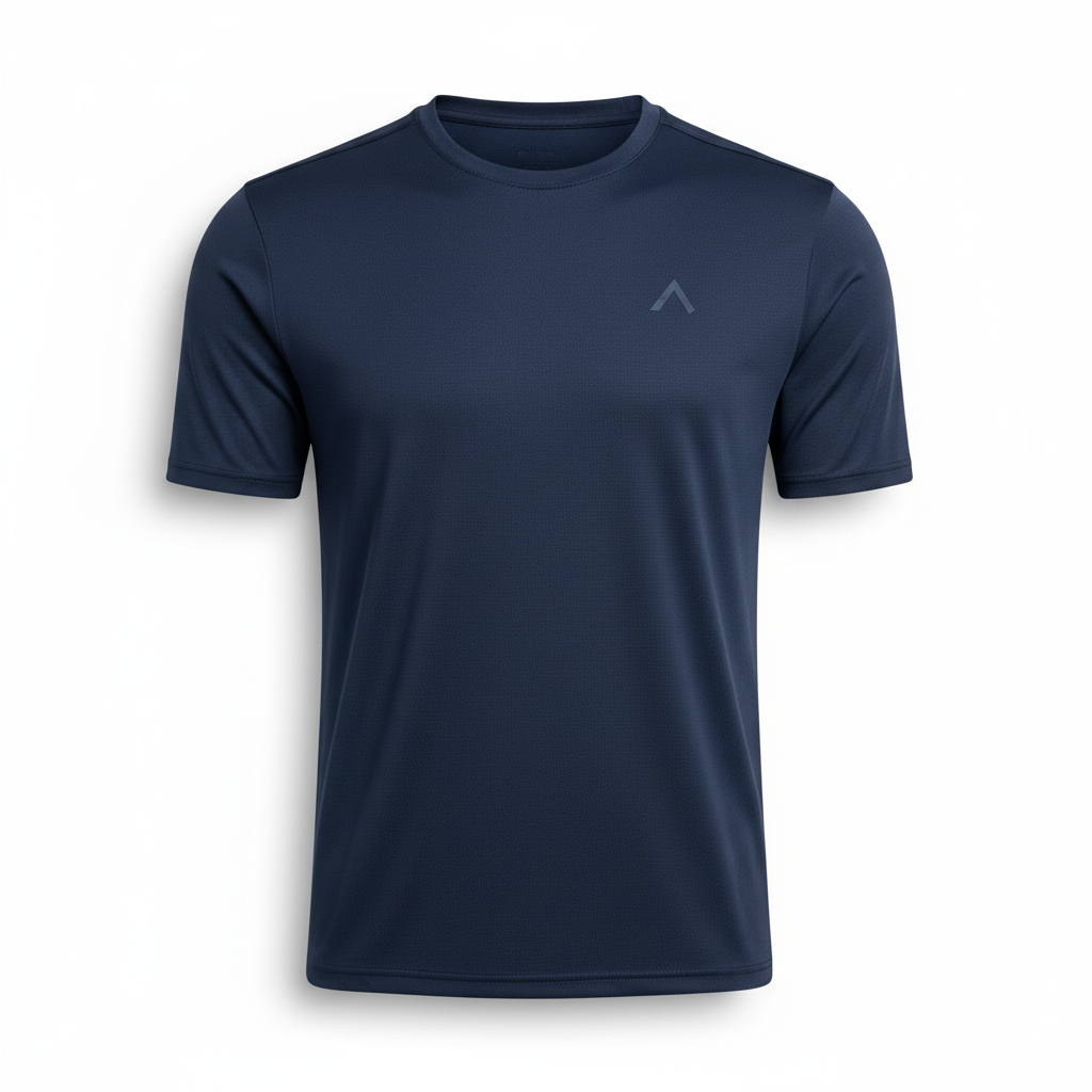 Men's Athletic Performance T-Shirt navy blue